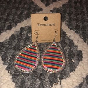 Aztec earrings